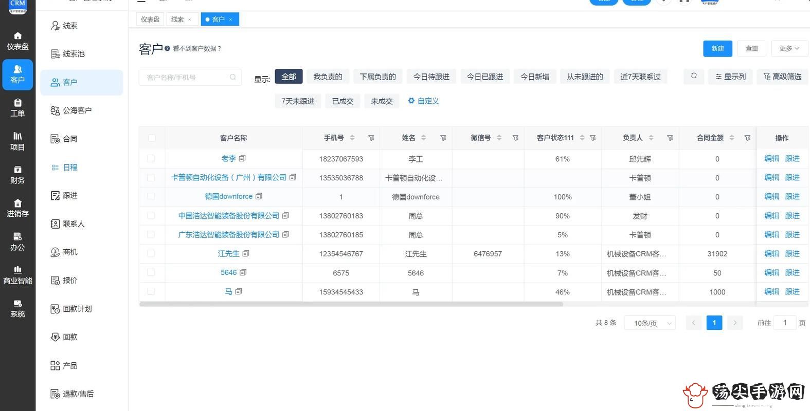 选择成免费的CRM1688系统