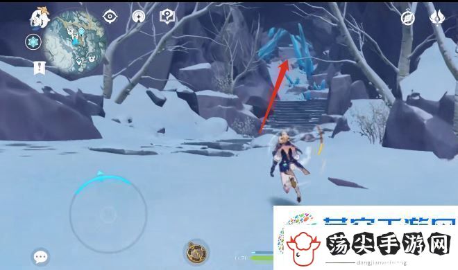 原神雪山山顶怎么上去