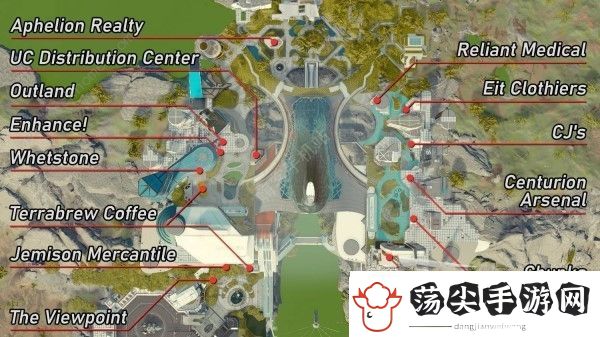 星空STARFIELD新亚特兰蒂斯城商店位置大全