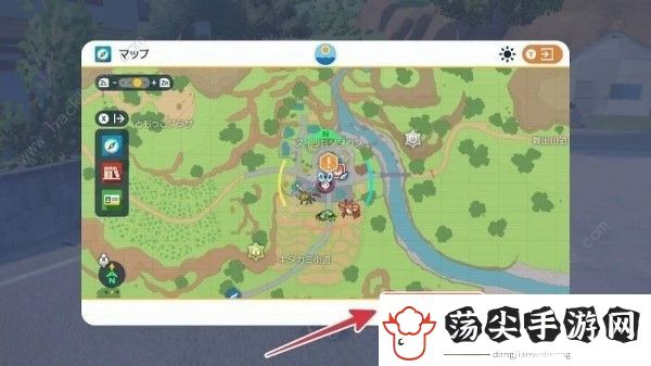 宝可梦朱紫零之秘宝北上乡怎么去