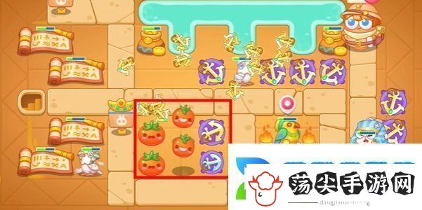 保卫萝卜4法老归来第111关怎么过