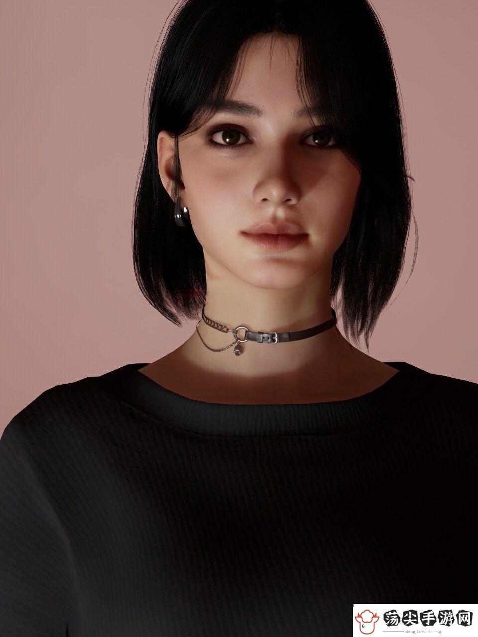 inZOI黑短发美女捏脸分享