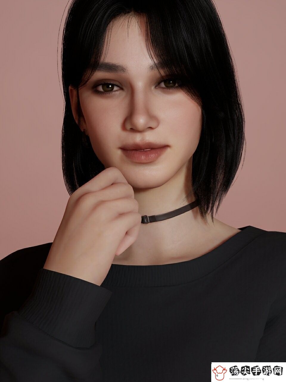 inZOI黑短发美女捏脸分享