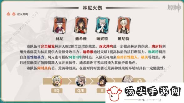 原神琳妮特配队攻略