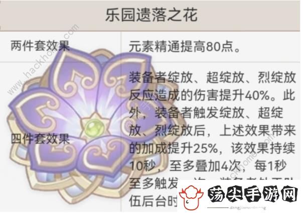 原神绮良良圣遗物选择攻略
