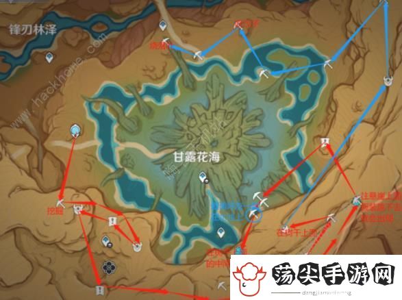 原神浮罗囿地图全宝箱收集攻略