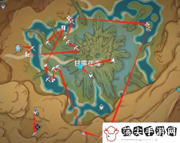 原神浮罗囿地图全宝箱收集攻略