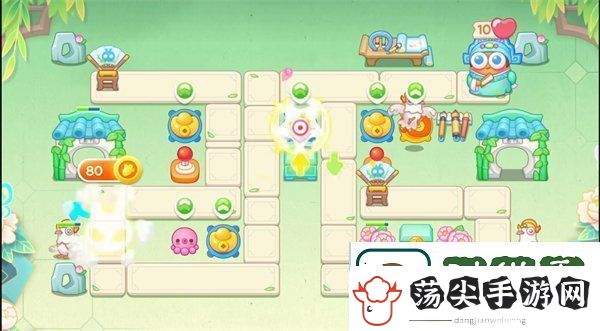 保卫萝卜4梁波波与祝秋秋第一关怎么过