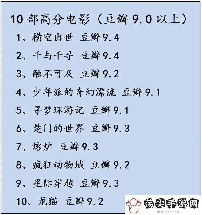 三年片免费观看影视大全豆瓣评分