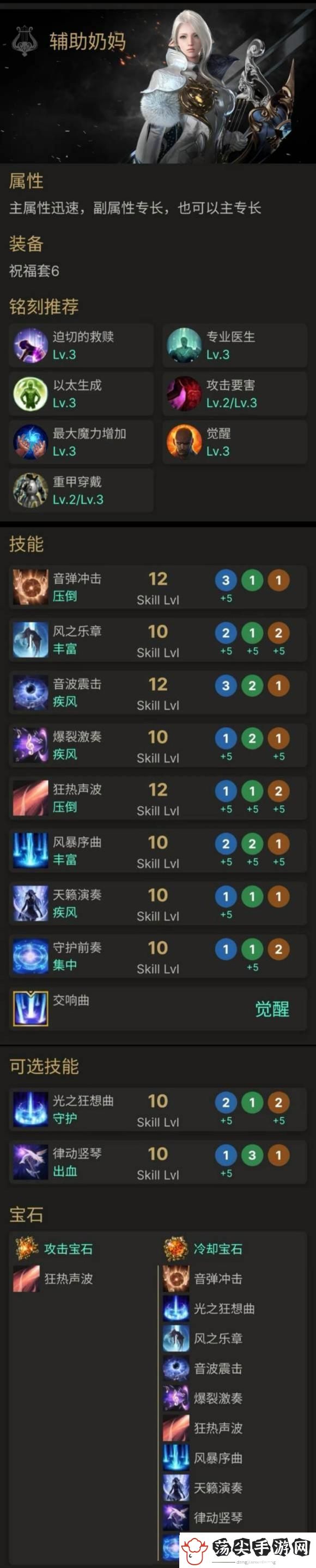 命运方舟2024诗人加点攻略图文一览