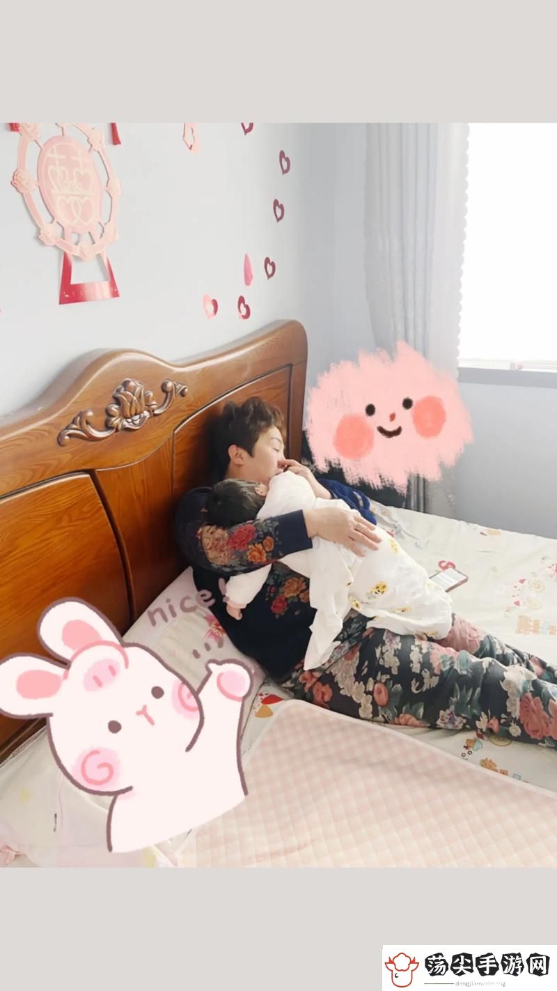 **抱着妈妈到了卧室