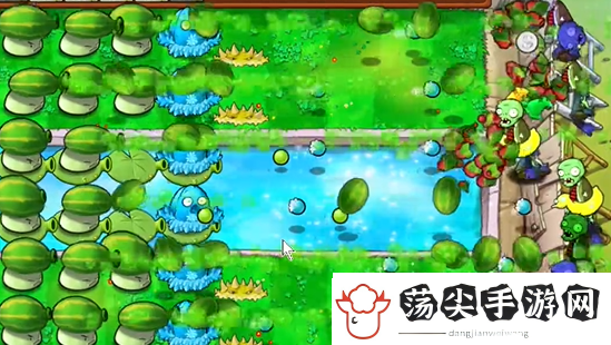 植物大战僵尸杂交版泳池防守第六关怎么过